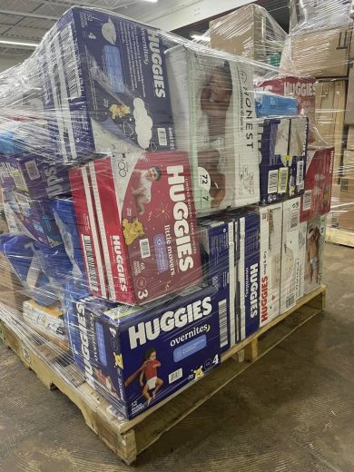Buy Baby Diapers Wholesale Pallet(50 Cases at $500) - Image 4