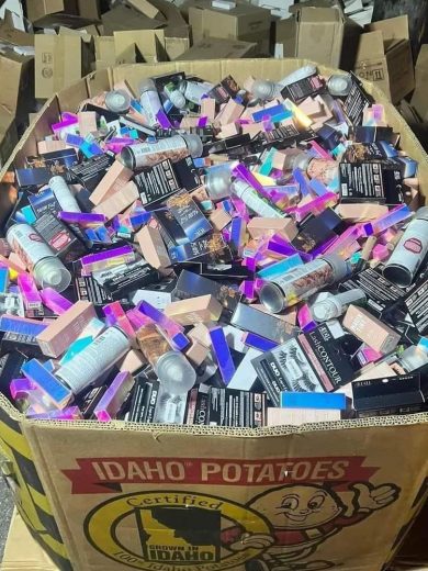 wholesale makeup products pallet
