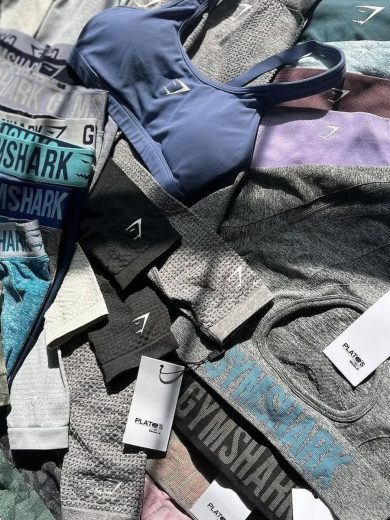 Gymshark Wholesale Clothing Pallets