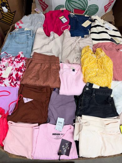 Wholesale Womens Clothing Pallet