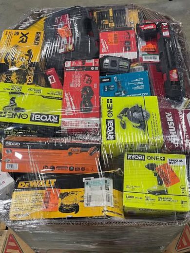 Tool Liquidation Pallets