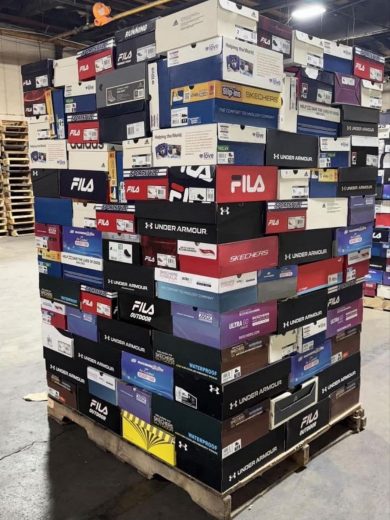 Buy Shoe Pallets for Sale (From 100–300 Pairs – $600) - Image 4